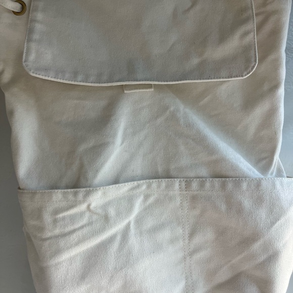 Laude the Label Cotton Canvas
Convertible Backpack main image 7
